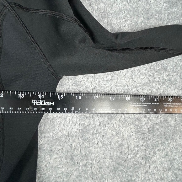 Calia Activewear Black Quarter Zip Long Sleeve Athletic Top Thumbholes Women's M - Picture 5 of 7